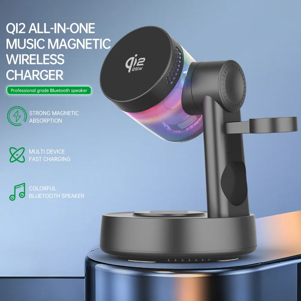 Smartwatch Ac - Caricatore Wireless Magnetico Qi2 25W con