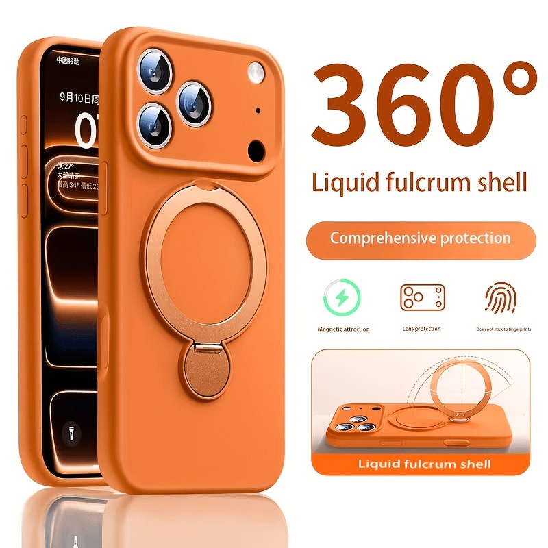 Magnetic Charging Stand - Custodia Protettiva in Silicone Liquido con