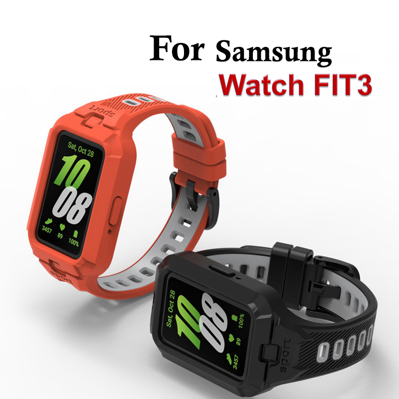 Silicone Band Replacement - Cinturino + Custodia per Samsung Galaxy