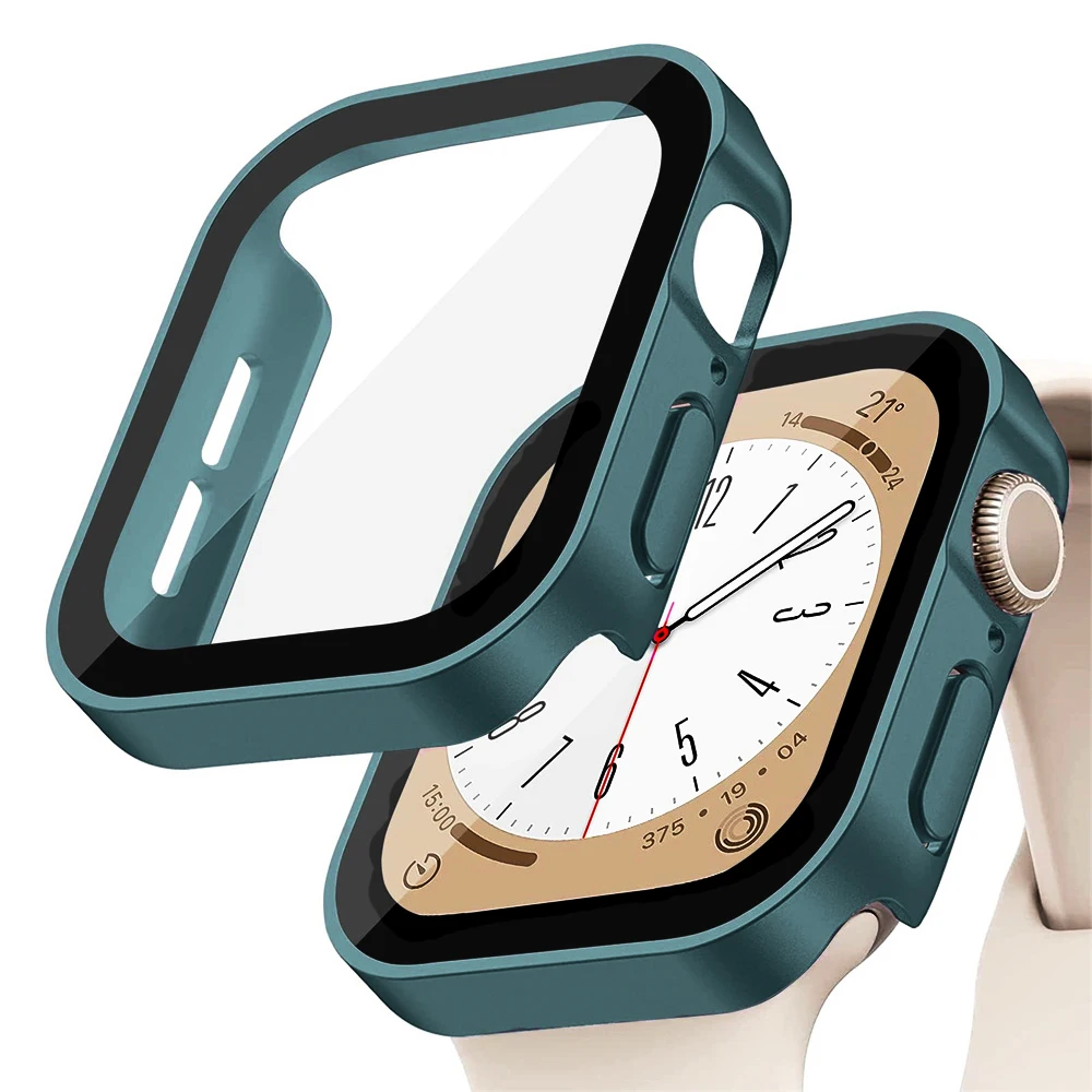 Smartwatch Watch Accessories For Women - Vetro + copertura per custodia Apple
