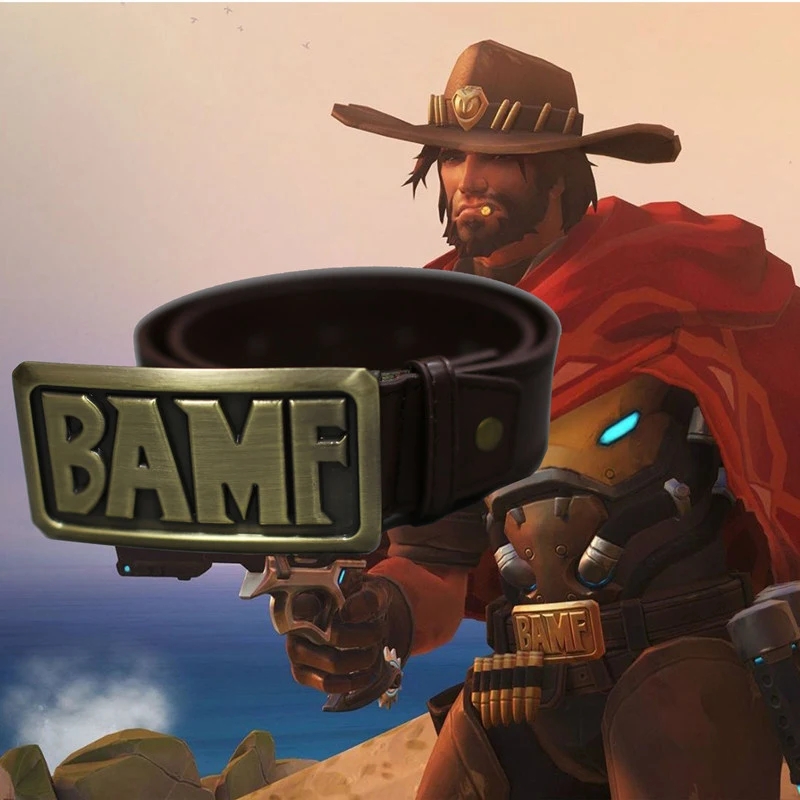 Accessories With Watch - NOVITÀ! Cintura di Mccree Cosplay Cowboy