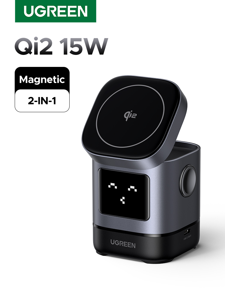 Smartwatch Ac - UGREEN UNO Caricatore Wireless Magnetico Qi2