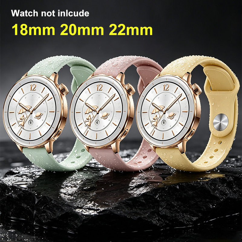 Fossil Smartwatch Accessories - Cinturino in Silicone da 18mm 20mm