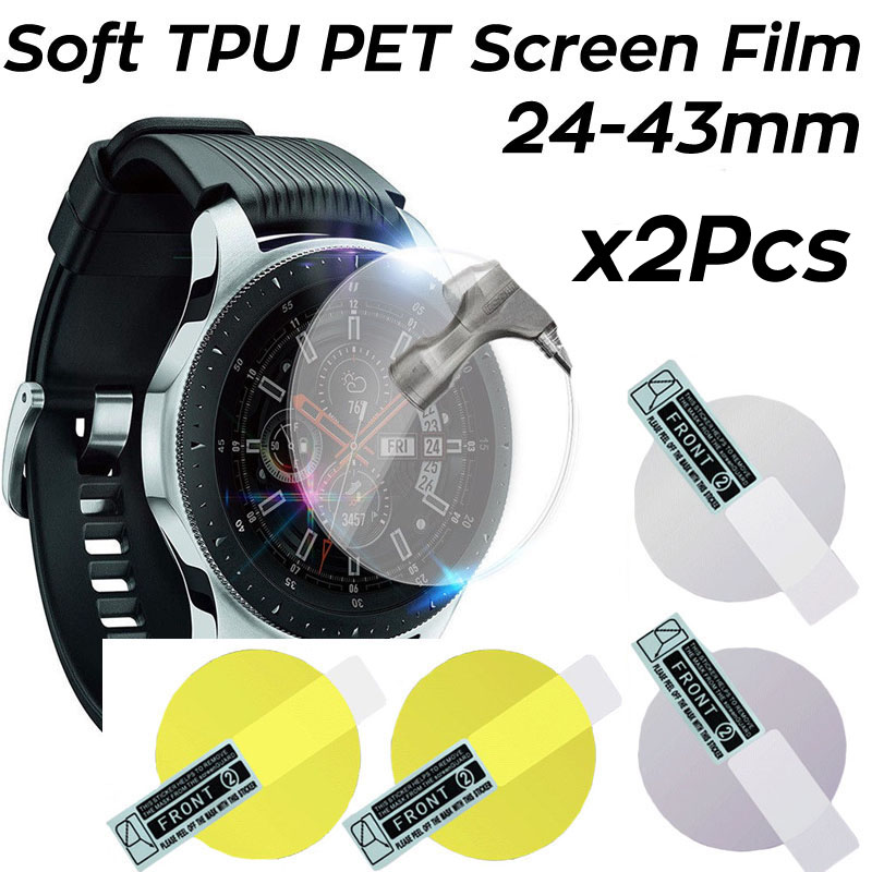 Smart Watch Accessories - 2 Pezzi Pellicola Protettiva Morbida in