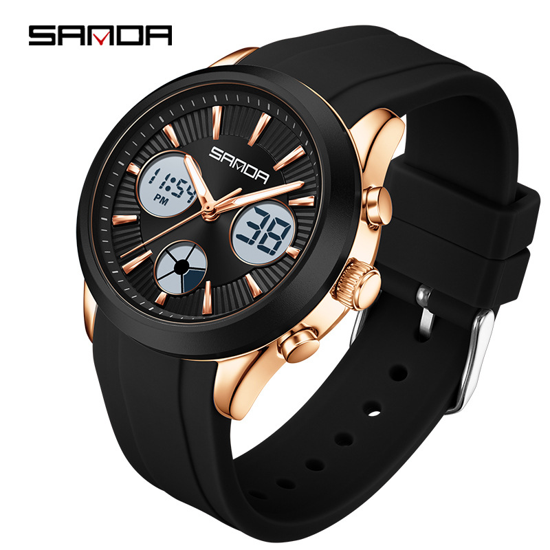 Smartwatch Nexus - Orologio elettronico SANDA luminoso, multifunzione, sportivo,