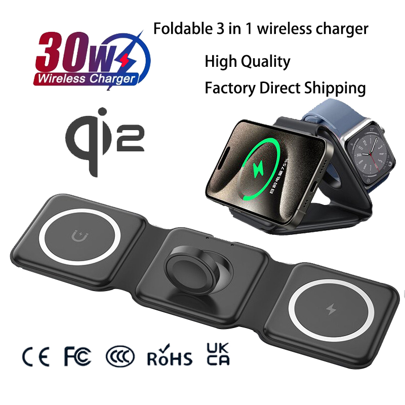 Smartwatch Ac - Stazione di Ricarica Magnetica Pieghevole Universale