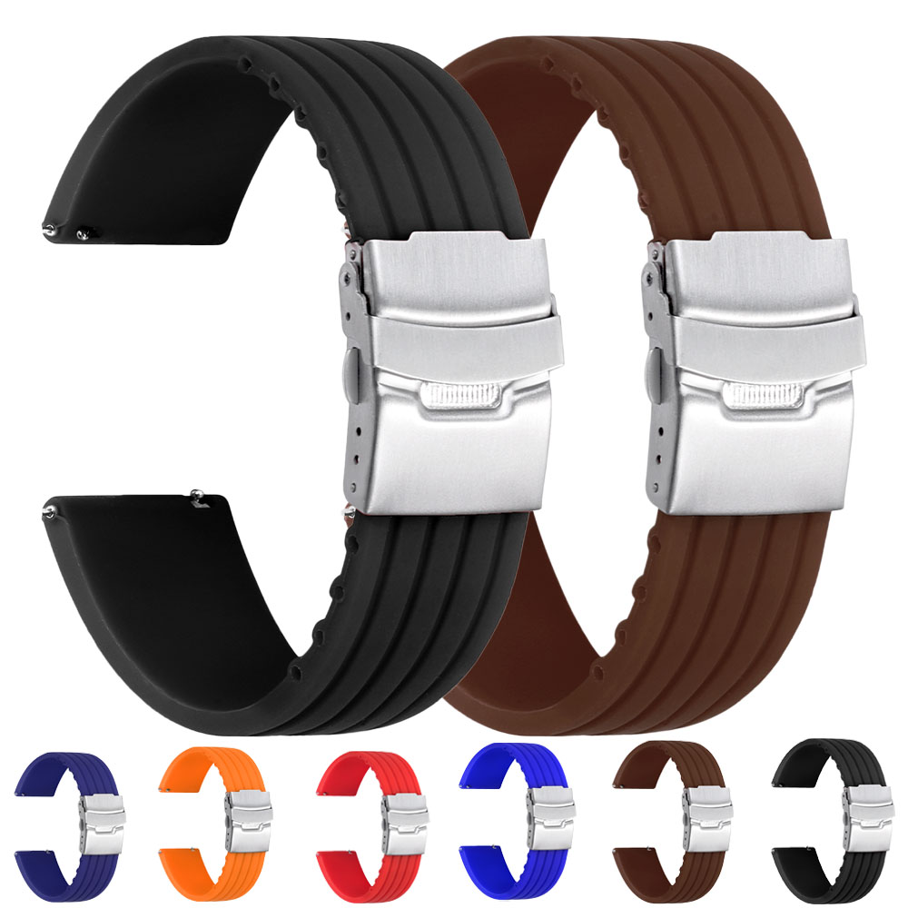 Fossil Smartwatch Accessories - Cinturino in Silicone a Sgancio Rapido