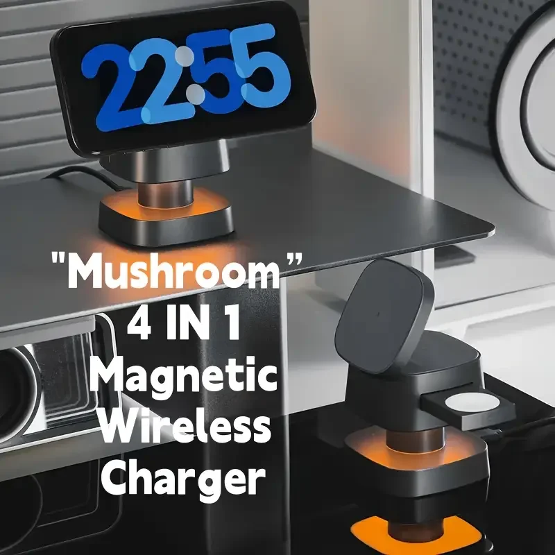 Smartwatch Ac - Caricabatterie wireless magnetico 3 in 1