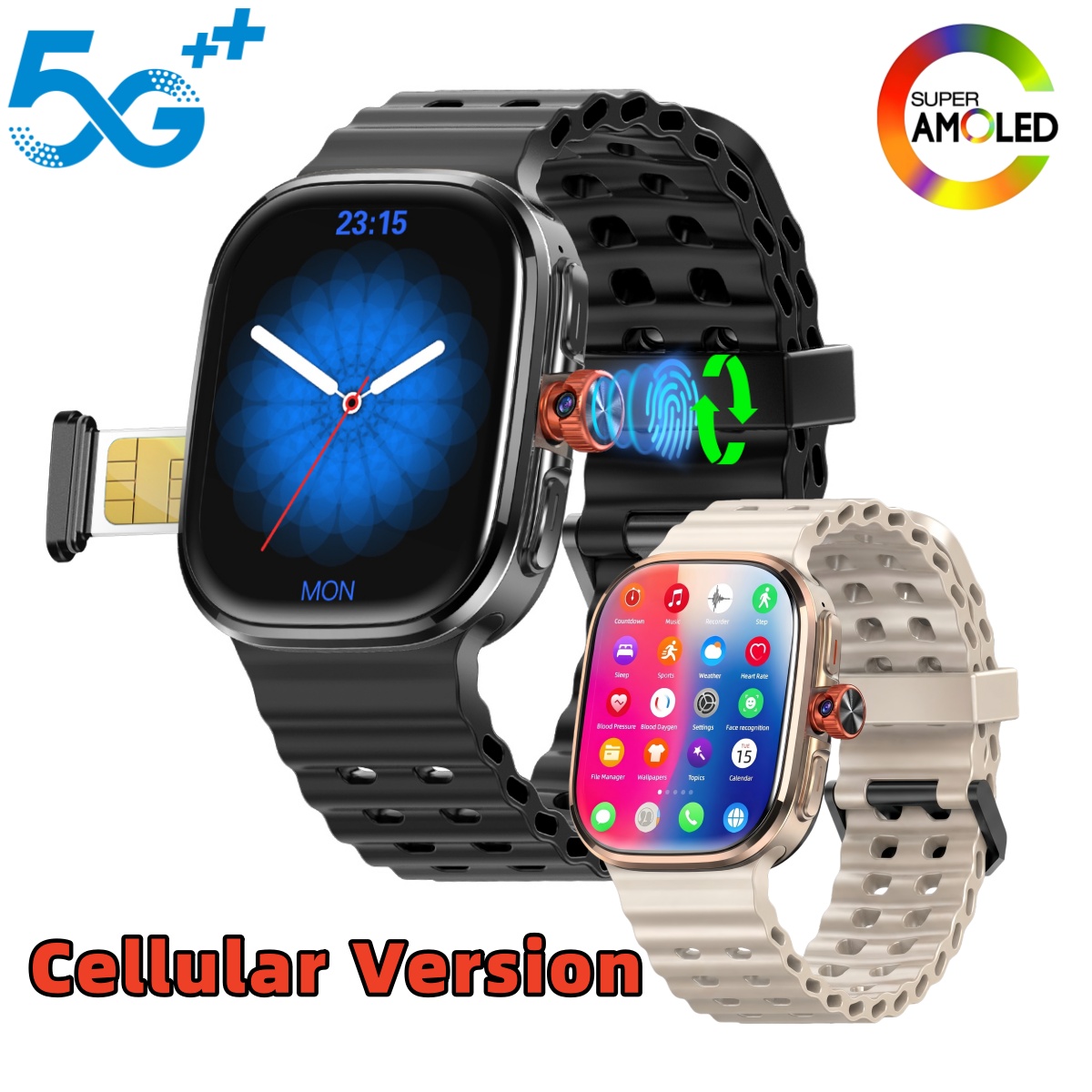 Smartwatch Id - M99 Pro Android 15.0 2.29'' Smartwatch