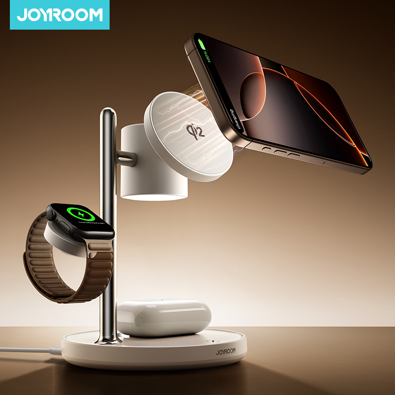 Smartwatch Ac - Stazione di Ricarica Magnetica 4-in-1 Joyroom
