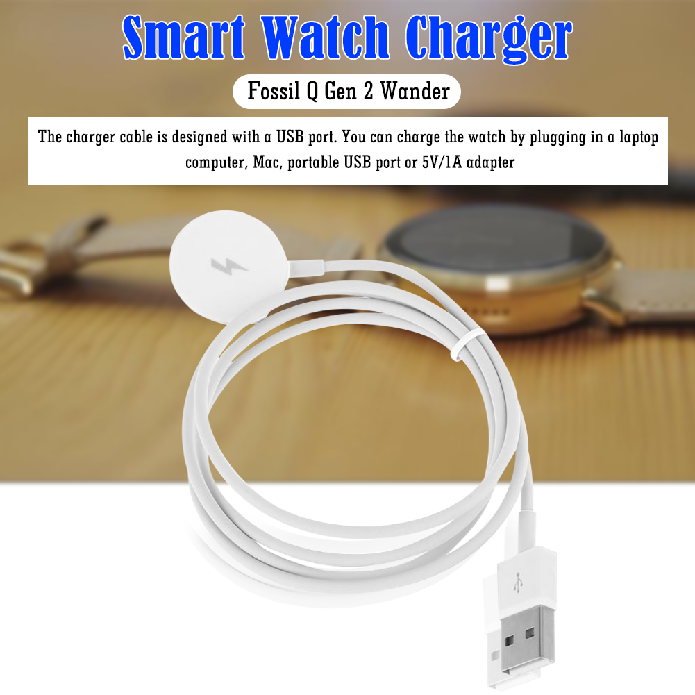 Fossil Smartwatch Accessories - Cavo di Ricarica USB per Orologi,