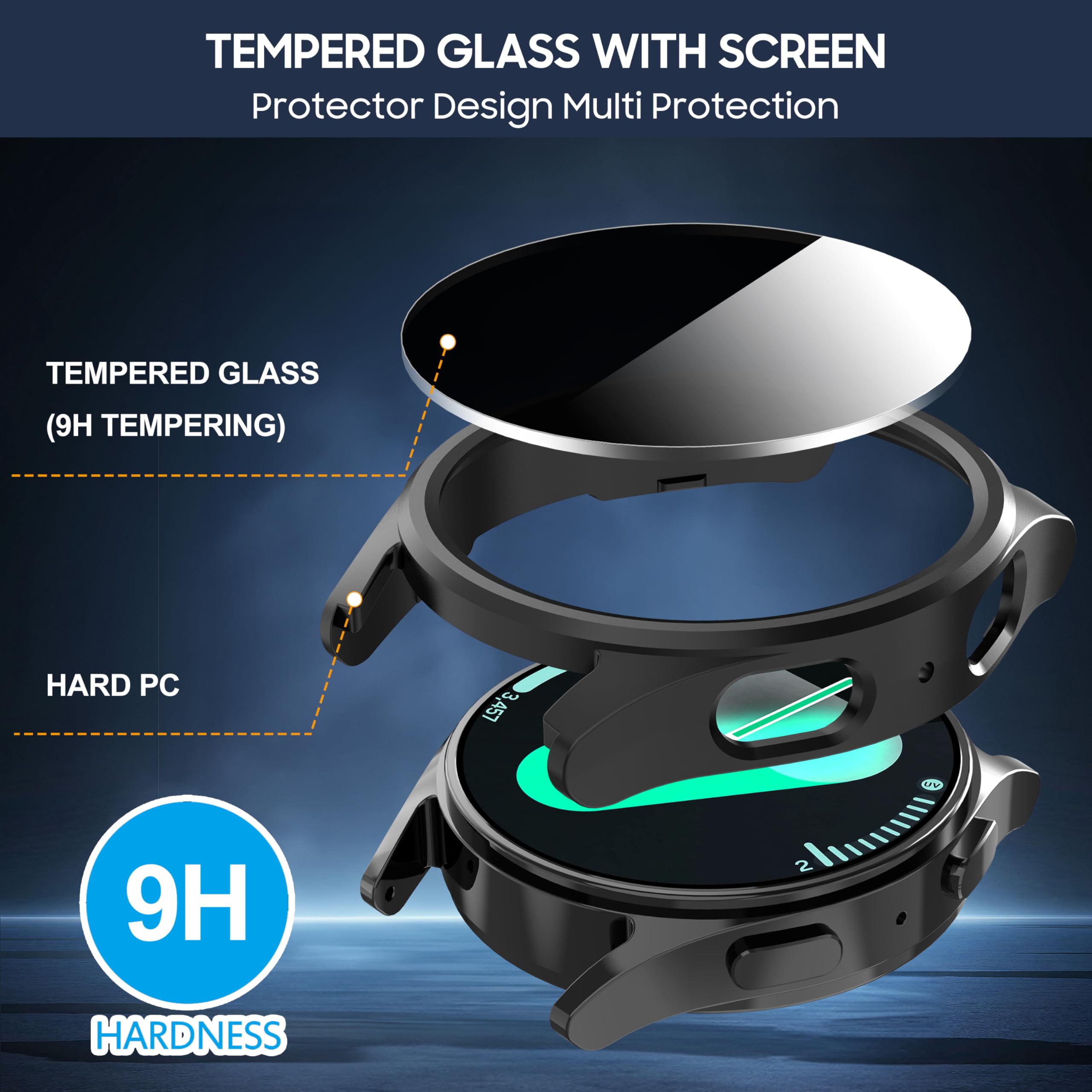 Vetro temperato + custodia Pri - Samsung Smartwatch Accessories recensione e prezzo