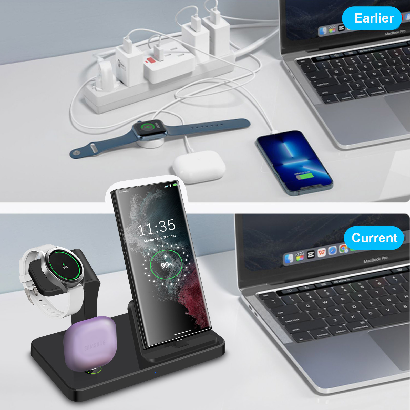 Stazione di Ricarica Wireless  - Smartwatch Ac recensione e prezzo