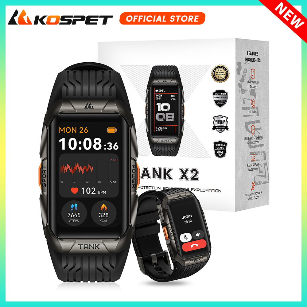 KOSPET TANK X2 Astuto Della Vi - Smartwatch Faces recensione e prezzo