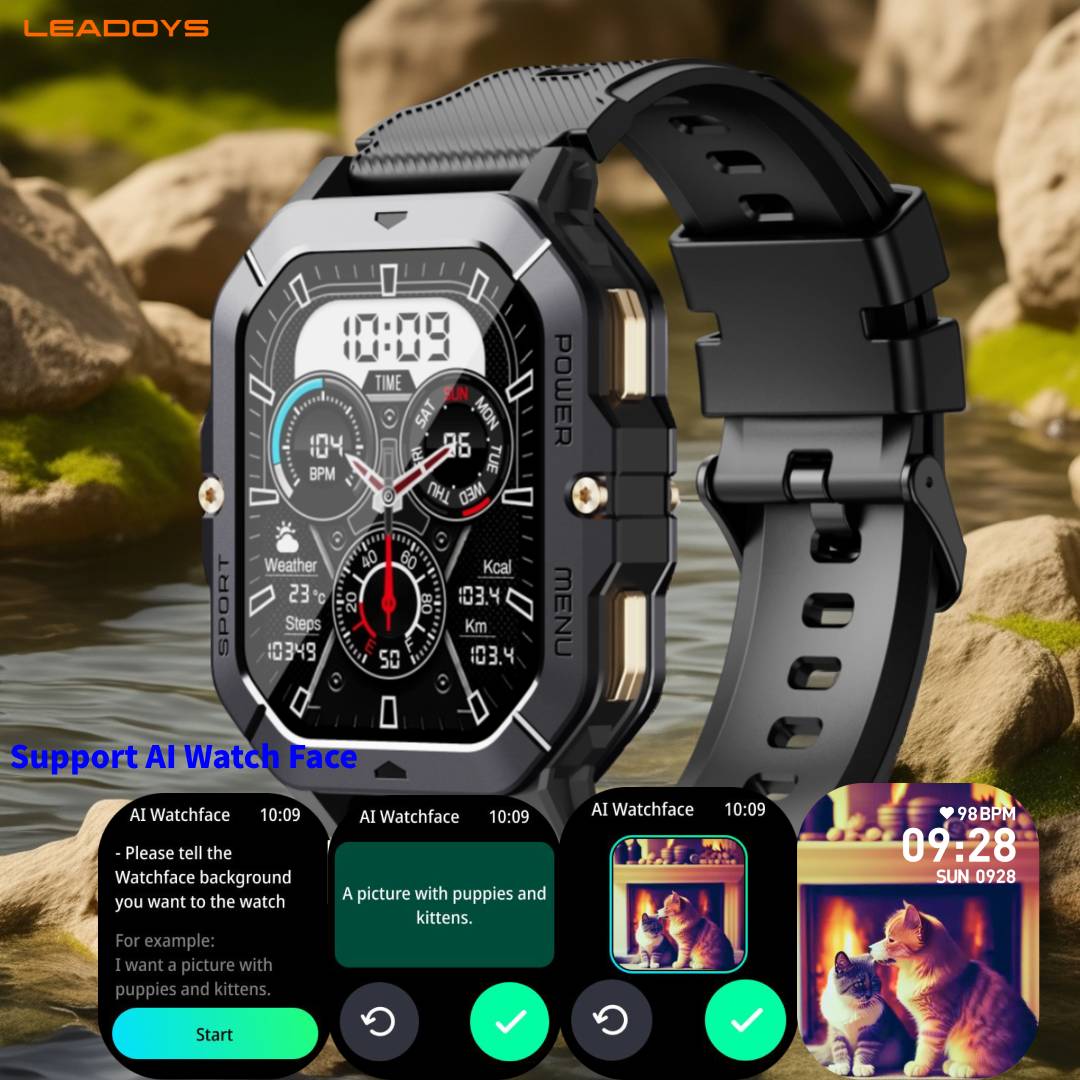 Smartwatch Leadoys C28, fitnes - Smartwatch Faces recensione e prezzo