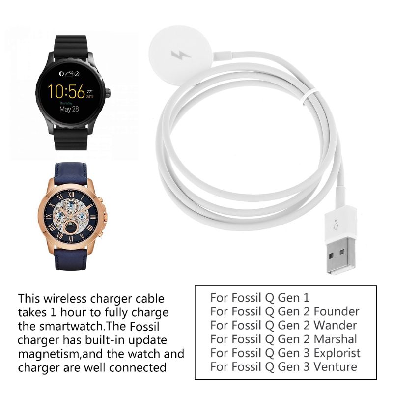 Adattatore USB per caricabatte - Fossil Smartwatch Accessories recensione e prezzo