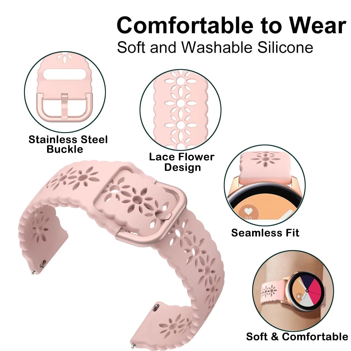 Cinturino Sportivo in Pizzo pe - Samsung Smartwatch Accessories recensione e prezzo